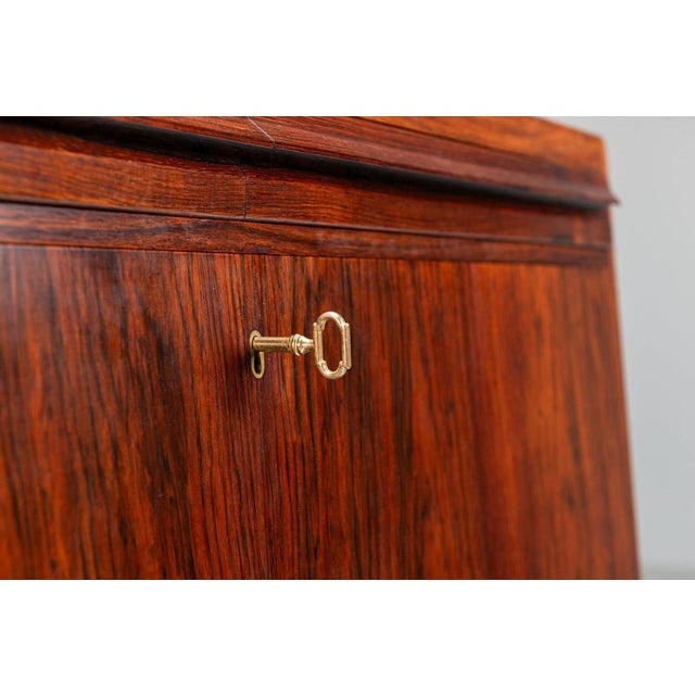 Secretaire in Santos Rosewood by Erling Torvits for Klim Mobelfabrik, Denmark, 1960 For Sale - Image 9 of 18