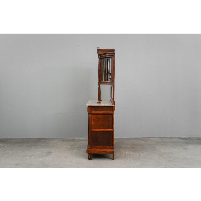 Antique Art Nouveau Sideboard in Oak, 1890s For Sale - Image 5 of 18