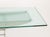 Metal Contemporary Glass Top Dining Table For Sale - Image 7 of 9