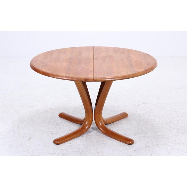 Vintage Dining Table in Teak, 1960s For Sale - Image 13 of 13