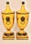 Mid 20th Century Mid Century Italian Yellow Tole Urns - a Pair For Sale - Image 5 of 13