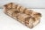 Marge Carson 1960s Attributed to Marge Carson Post-Modern Tiger Chesterfield Sofa For Sale - Image 4 of 7