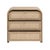 Cannes Three Drawers Wood Nightstand by Essentials for Living For Sale - Image 4 of 11