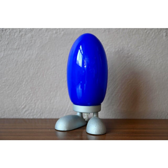 Blue Lamp Night Light by Tatsuo Konno for IKEA, 1990s For Sale - Image 9 of 9