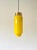 Mid-Century Modern Yellow Pendant Light attributed to Vetreria Vistosi Murano, 1960s For Sale - Image 15 of 15