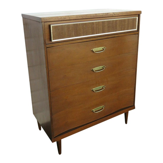 Mid Century Modern Chest of Drawers by Bassett Furniture Chairish