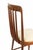 Vintage Italian Chairs in Mahogany Wood and Leather, 1950s, Set of 6 For Sale - Image 6 of 8