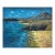 Alfonso Coastal Beach Scene Painting on Canvas For Sale