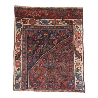 Late 19th Century Persian Bijar Rug, 03'10 X 04'07 For Sale