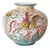 Renaissance-Style Faience Vase with Hunting Motifs, 1950s For Sale