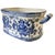 2000 - 2009 Chinese Blue & White Chinoiserie Rectangular Footbath Jardinière Cachepot For Sale - Image 5 of 8