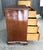 Brown 19th Century Five Drawer Mahogany Chest For Sale - Image 8 of 13
