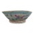 Chinese Nyonya Ware Turquoise Center Octagonal Famille Butterfly Pottery Bowl For Sale