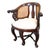 Antique Mahogany Bürgermeister Desk Chair, 1860 For Sale - Image 12 of 12