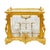 French Liqueur Cabinet in Gilt Bronze and Crystal, 1800s For Sale - Image 6 of 9