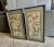 Traditional Pair Chinese Silk Scroll Framed Paintings For Sale - Image 3 of 12