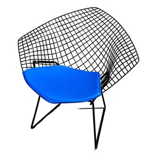 Vintage Attributed Harry Bertoia Knoll Small Diamond Chair For Sale