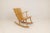 Mid-Century Rocking Chair in Pine from Göran Malmvall, Sweden, 1940s For Sale - Image 4 of 18