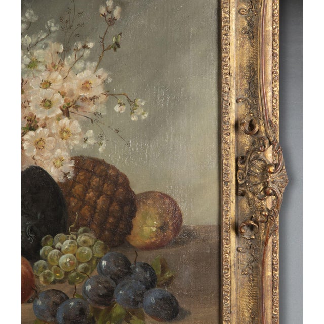 English Artist, Still Life, Early 20th Century, Oil on Canvas For Sale - Image 4 of 7