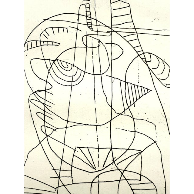 André Lanskoy - Composition - Original Etching 1960 For Sale - Image 3 of 6