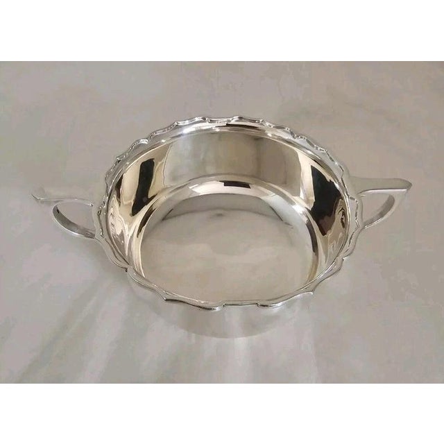 George V Sterling Silver Sugar Bowl from Cooper Brothers & Sons, Sheffield, 1915 For Sale - Image 3 of 18