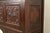 Brown Antique English Victorian or Gothic Revival Carved Walnut Drop Front Secretary Desk | Circa 1880s For Sale - Image 8 of 14