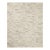 Amber Lewis x Loloi Rocky Ivory / Silver 5'-0" x 7'-6" Area Rug For Sale