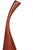 Mid 20th Century Organic Mid Century Wood Sculpture Marked Dinero For Sale - Image 5 of 9