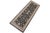 Art Nouveau Boho Chic Ziegler Gray/Ivory Wool Runner Rug- 2'8'' X 8'1'' For Sale - Image 3 of 10