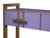 Not Yet Made - Made To Order Italian Console Table in Purple Murano Glass and Brass from Justfurnituress SRL For Sale - Image 5 of 10