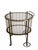 Brass 1950's French Maison Baguès Brass & Glass Two Tier Bar Cart, Attributed For Sale - Image 8 of 10