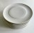 1990s 1990s Mikaela Dorfel Mono Germany Gemiini Porcelain Dinner Plates - Set of 6 For Sale - Image 5 of 5