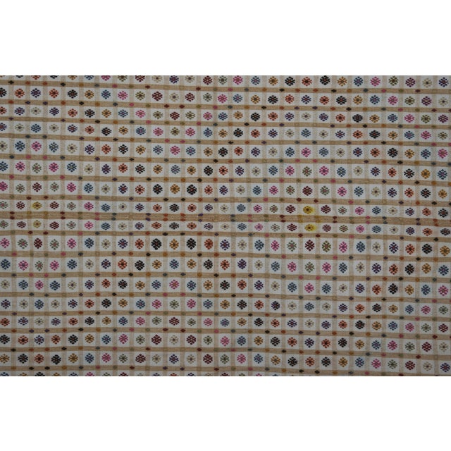 Turkish Jajim Kilim Rug 7'5'' X 10' For Sale - Image 6 of 10
