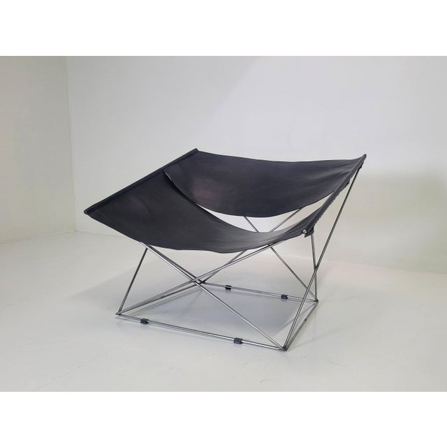 Artifort F675 Butterfly Chair for Artifort attributed to Pierre Paulin, 1954 For Sale - Image 4 of 15