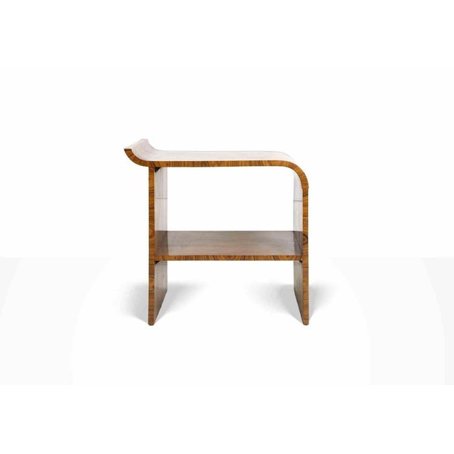 1970s Vintage Coffee Table in Plywood and Steel, Italy, 1970s For Sale - Image 5 of 8