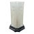 Antique Art Deco Tiffin Frost Glass Torchiere Lamp 1920 Nude Nouveau For Sale
