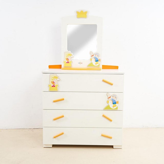Chest of Drawers with Mirror For Sale - Image 9 of 9