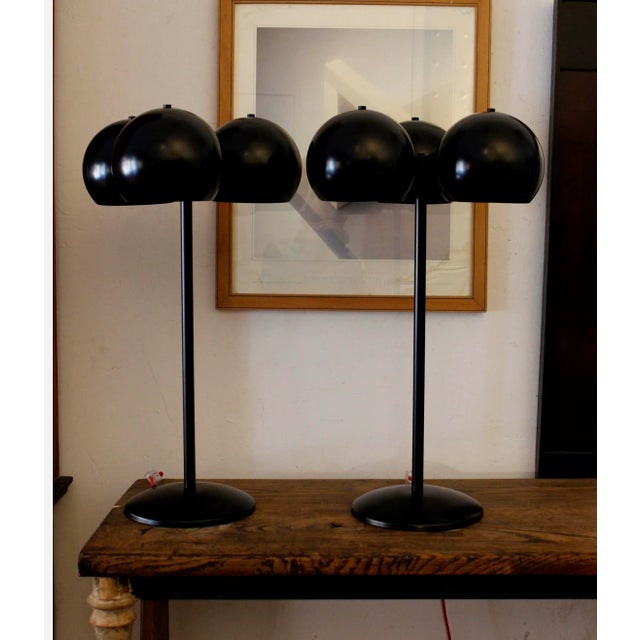 Not Yet Made - Made To Order Bubble Shaped Black Table Lamp by Juanma Lizana For Sale - Image 5 of 9
