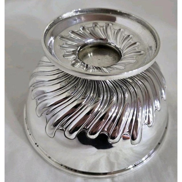 Antique Victorian Britannia Standard Silver Punch Bowl, Dublin, 1891 For Sale - Image 12 of 17