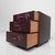 Decorative Japanese storage cabinet in Kamakura-bori, fitted with three drawers and richly carved with a bamboo motif...
