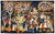 A rare 3x5 French tapestry dating to circa 1950–1960, after Jean-Claude Bissery’s The Woodman. Manufactured by Robert Four...