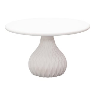 Tulum Ivory Concrete Coffee Table For Sale