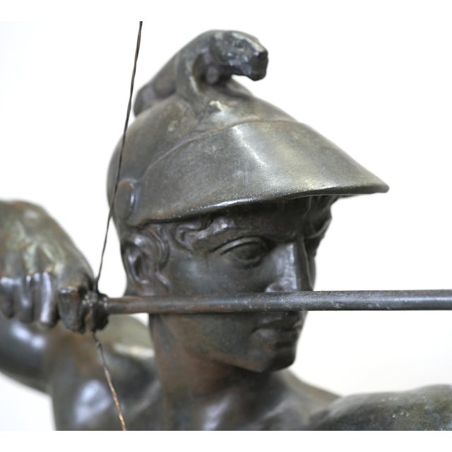 Ernst Moritz Geyger (1861-1941) Large Bronze Sculpture The Archer is Geyger’s most celebrated work. The Gladenbeck foundry...