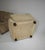 Plastic Vintage Beige Velvet Modular Corner Sofa, Italy, 1970s, Set of 6 For Sale - Image 7 of 12