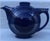 Vintage Hall Cobalt and Silver Teapot - Model 0543p 6 Cup For Sale - Image 14 of 16