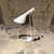 1960s Vintage White Modern Desk Lamp Attributed to Jacobsen For Sale - Image 5 of 7