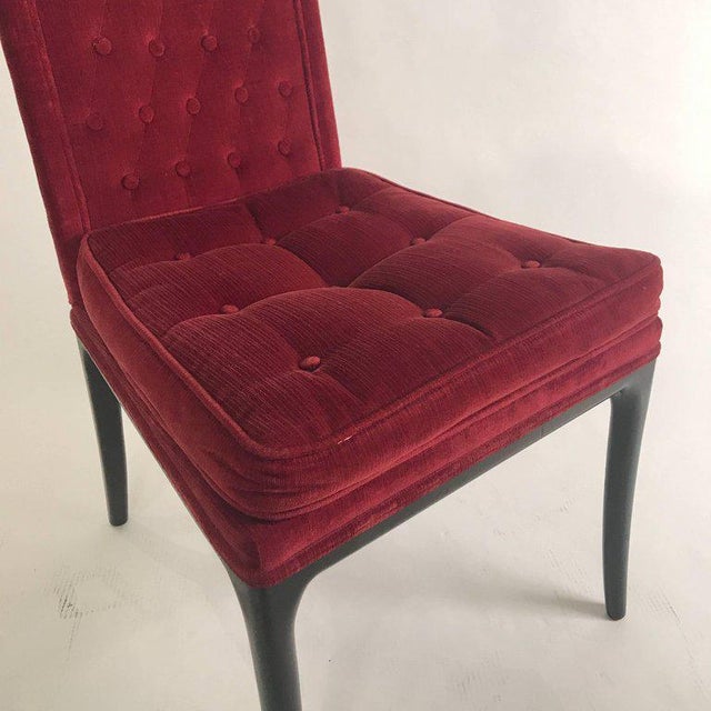 1960s Vintage Original High Back Tufted ErwinLambeth for Tomlinson