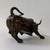 Bronze “Wall Street” Charging Bull Sculpture, 12” L For Sale - Image 4 of 10