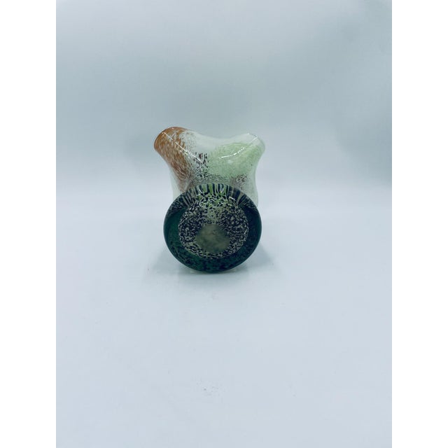 Glass Vintage Art Glass Vase, 1975 For Sale - Image 7 of 9