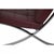 Barcelona Chair in Burgundy Leather by Ludwig Mies van der Rohe, 2000s For Sale - Image 17 of 18